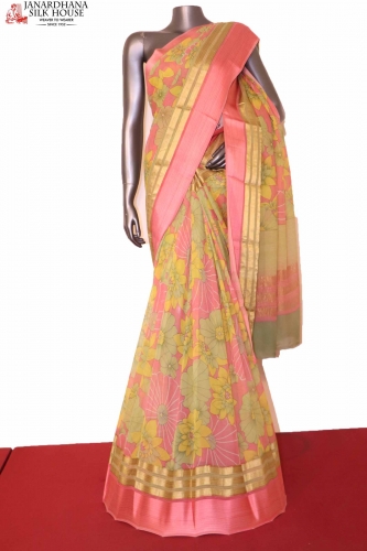 Exclusive Pure Silk Chffion Saree
